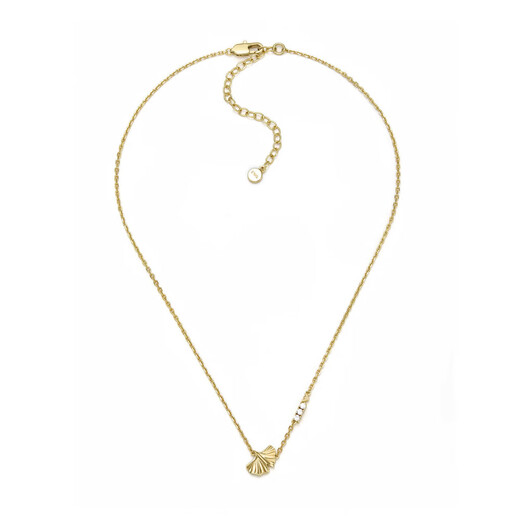 EMPORIO ARMANI Armani Women's Necklace White Deer Same Style Ginkgo Necklace Women's 2025 New Birthday Gift for Girlfriend