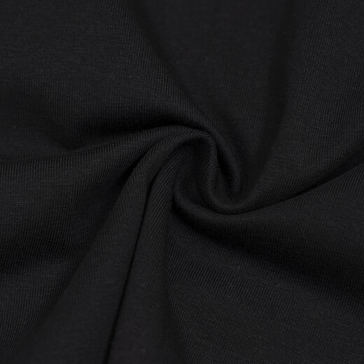 Dunnu (Dunnu) 2025 Sommer neuer runder Hals kurzarm modisch lose, schlankes Freizeit-T-Shirt für Frauen, schwarz s
