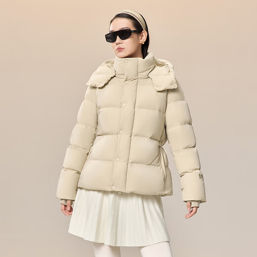 Govan Black Gold Goose Down Jacket Queen 5.0 Five-Gate 25-Year New Versatile Slim Women's Autumn and Winter Down Jacket Platinum No. 6 M