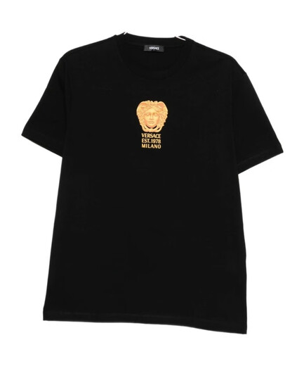 VersaCE 25FW round neck T-shirt Men's color 10139441A15885 20 S New