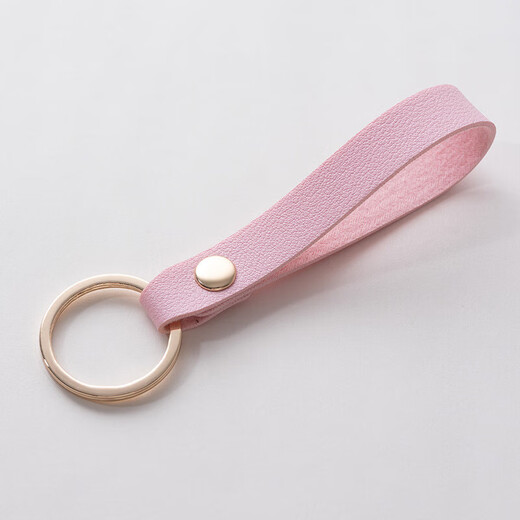 Keychain en cuir Keychain Keychain en cuir pendentif en cuir Business Gift Supplies en cuir Corde clés Black 2 Pieces