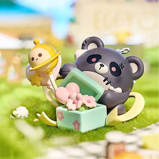 Wu Ji Danzi Party Let's Go Picnic Series Handmade Office Model Ornament Game Peripheral Trendy Toys Birthday Gift Dan Xiaolan