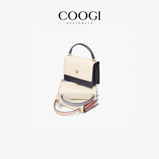 Coogi [New Product] Bag Damen Vielseitiger Ketten -Pendler -Umhängetasche Crossbody Body Leichte Luxus Handheld Small Square Bag Pink_ (Standard mit einem Schultergurt)