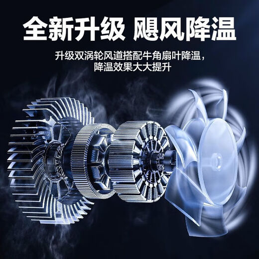 Mobile Phone Radiator Live Broadcast Mobile Phone Semiconductor Radiator with Bracket Interface Magnetic Cooling Fan Gaming Low Noise Black Shark Suitable for Apple OnePlus Huawei Air Cooling Radiator Back Clip Model (No Semiconductor) DY66