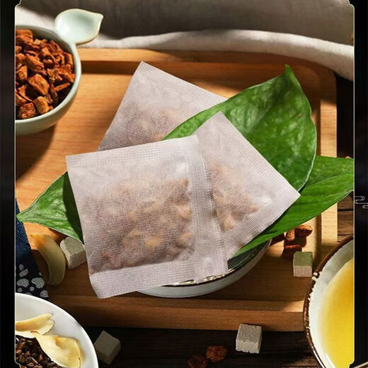 
Beijing Tongrentang Green Money Willow Mulberry Leaf Corn Scarf Tea Eucommia Male Flower Buckwheat Middle-aged and Elderly Regulating Health Tea 1 Box Experience Pack
