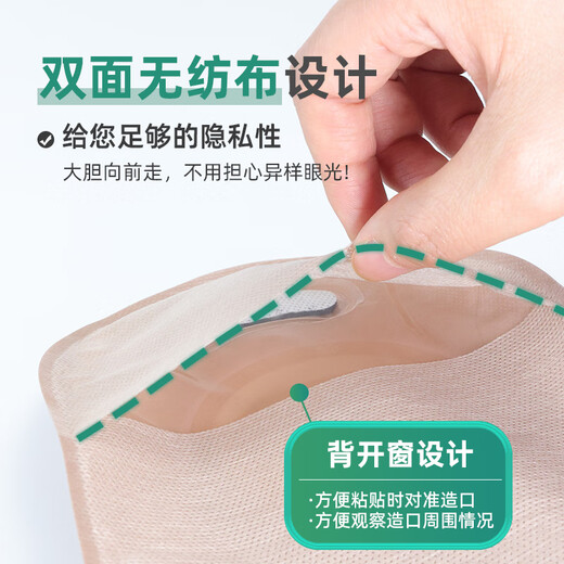 Einköpfige Ostomie-Tasche Rektalumendungsumleitung Stuhlbeutel Rektalkrebsabdeckung Tasche Ostomie Beutel Anorektaler Leckage Kaufen Sie 5 Kisten 8 Kisten insgesamt 80 Stück] 9903 Kabelbindungs ​​Auspuffmodell