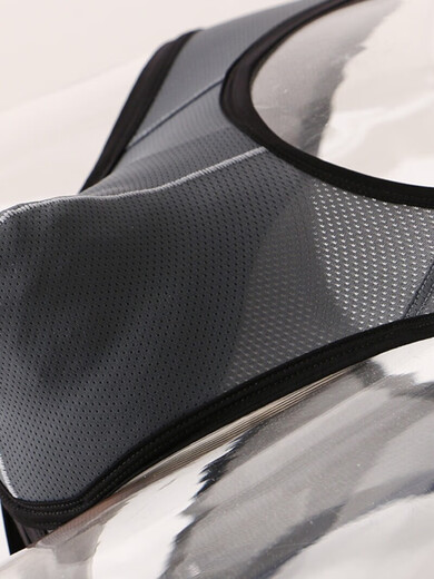 Männer transparent Tanga Ice Seide Mesh einteilige luftheizende Hüfthüschel-Unterwäsche Feste Farbe Slim Sexy Double Tanga Black M.
