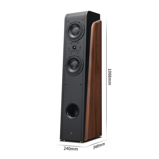 HiVi D3.2F home theater audio 2.0-channel hifi high-fidelity living room TV HiFi audio floor-standing front speaker