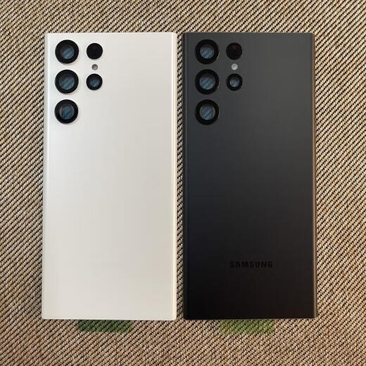 Samsung (SAMSUNG) is suitable for Samsung S22ultra original mobile phone disassembly back cover s22 + battery cover s22 glass back shell original 22U Samsung S22U disassembly back cover Yumengbai 99 new