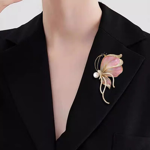 Kamalun (KAMALUN) 2025 new brooch, high-end female elegant temperament, versatile corsage, high-end suit accessories, trendy gift for girlfriend, confession gift three-piece brooch set