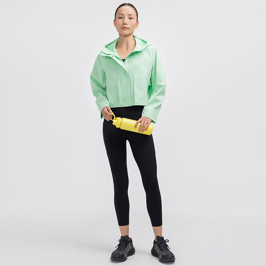 Lululemon 丨 Rain Chaser Chaqueta deportiva femenina LW4cans lima amarillo verde S /6