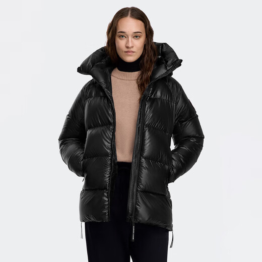Canada Goose Cypress Women's Short Down Jacket Parka Large Goose Down Jacket 2239L 61 Black It is recommended to choose one size smaller, this size is too large L