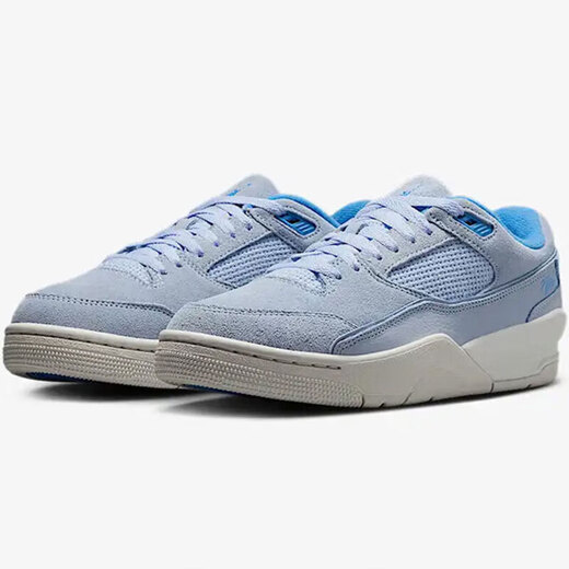 耐克（NIKE）休闲鞋女鞋2025春季新款运动鞋Jordan Flight Court低帮篮球鞋 FZ9854-400蓝色 35.5