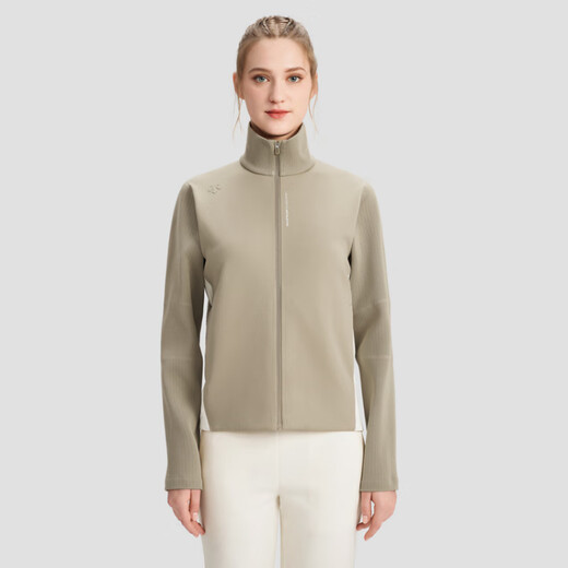 迪桑特（DESCENTE）WOMENSTRAINING针织运动立领夹克女款 RD-RED M