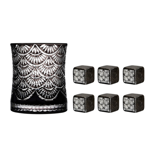 MU16 Wild Arowana Whiskey Cup Creative Gift Box for Gifting Wine Arowana - Pack of 1