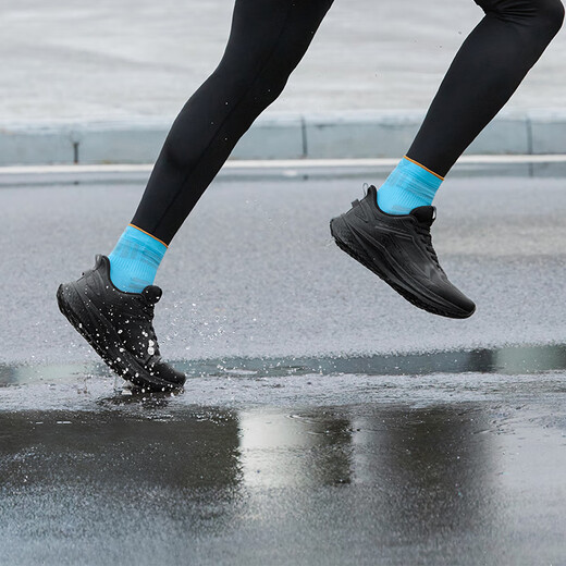 361 Sports Shoes Men's Front Wing Rain Screen Autumn and Winter Rainy Day Waterproof Warm Jogging Shoes Men 672532231-5