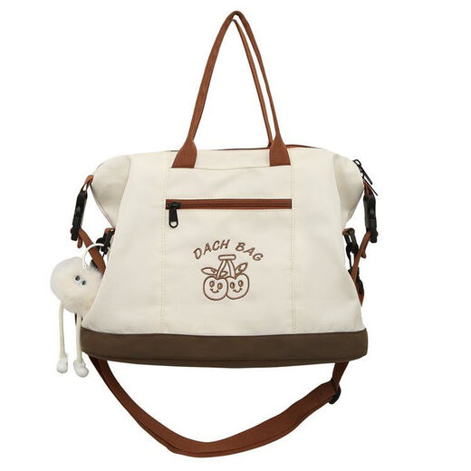 Rucksack Multifunktionaler Pendler-Pendelbeutel Handtasche Reisetasche große Kapazität Student Rucksack One-Shoulder Crossbody Reisetasche Pink Belt Anhänger (mit Schultern + Crossbody + Hand)