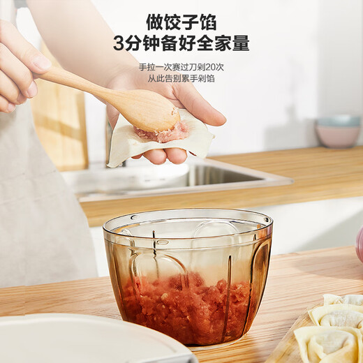 SUPOR's new product, manual garlic press, garlic masher, garlic masher, garlic grinder, minced garlic, small size 400ml, multi-functional food processor