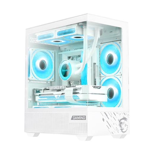 MSI official new product i5 14600KF/12600/RTX4070/5060Ti8G host e-sports game live broadcast Delta game desktop assembly computer DIY complete machine i5 14400F+2080 16G-Explosion Edition S