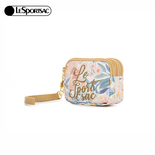 Lessportsac Lebosi 25 neue Miyi Garden-Serie frischer und einfacher Mehrzipper-Münzgrundstücke Clutch Miyi Garden