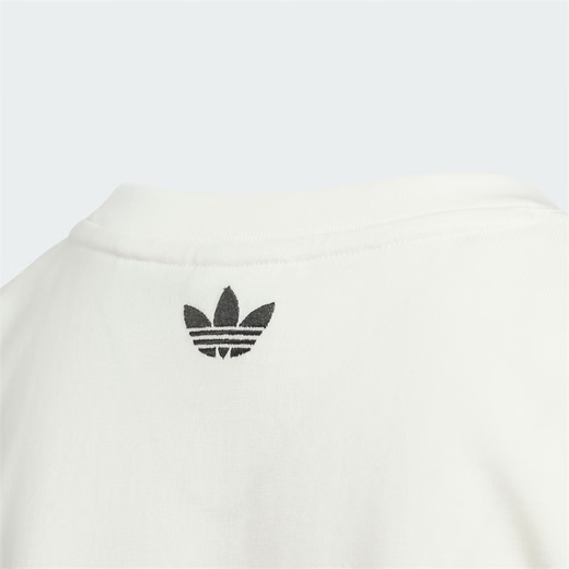 Adidas Children's Clothing 25 Automne New Style Men and Women Big Children's Spotted Dog joint de marque Pure Coton Print Sports T-shirt à manches courtes KG6628 Han Yu White KG6627 Hauteur recommandée régulière 140cm 140