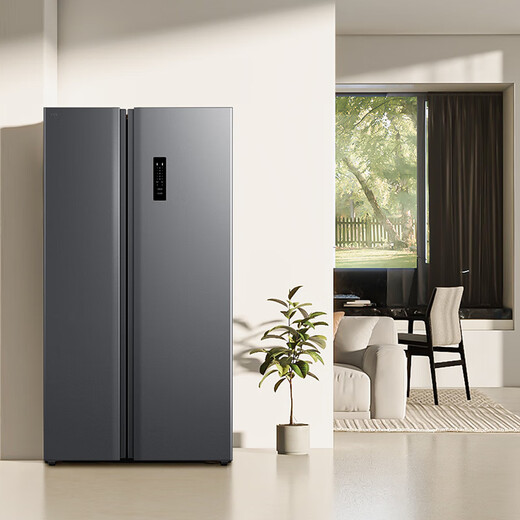 TCL 650 liter double door double door ultra-large capacity large freezer household refrigerator dual frequency conversion first-level energy efficiency energy saving national subsidy 20% air-cooled frost-free R650T3-S