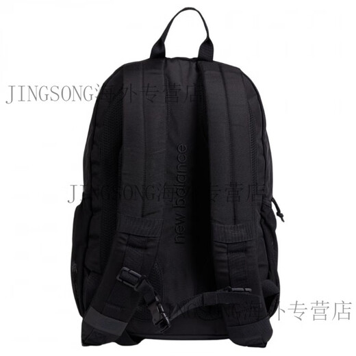 New Balance18L Brand Logo Logo Polyester Rucksack Männer und Frauen gleiche Paar Stil schwarz schwarz schwarz