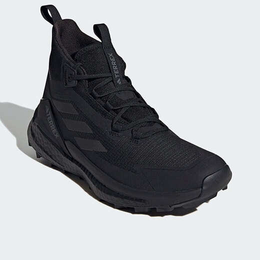 Adidas Herrenschuhe Herbst und Winter Neue kostenlose Wanderer 2.0 Außen-Wasserdichte und feuchtigkeitsdurchlässige Sportbergsteiger- und Wanderschuhe IH3524/Schwarz/Grau 40