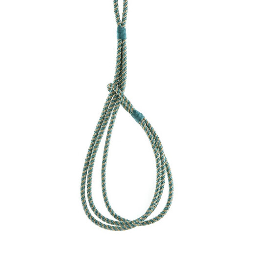 彩色绑绳 阳台窗帘绑带绑绳挂钩民样板房间/1支 彩色rope-13565浅绿色/1支