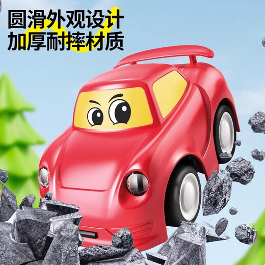 Children's toy remote control car high-speed competitive racing racing pickup truck boy and girl black technology car June 1 Children's Day gift [Blue racing] cute remote control pickup truck