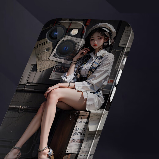 小寸心OPPOA55s手机膜A56 5G彩绘背膜A56s 5G卡通保护膜防刮贴纸全包软膜无残胶个性定制可爱 OPPOA55s【PM691撑手金克斯】