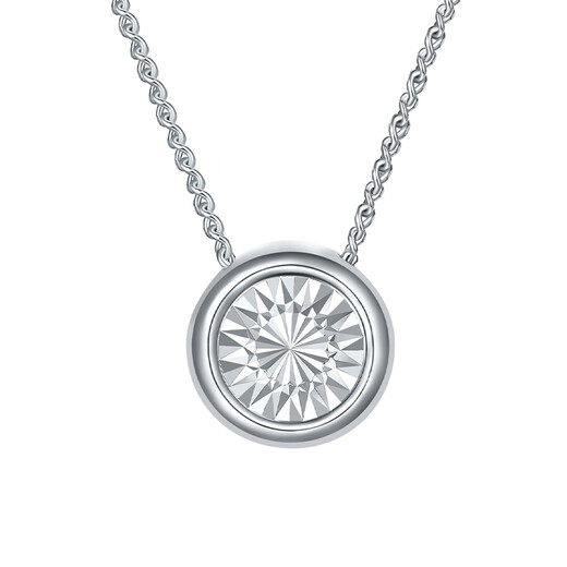 Saturday Fu PT950 Platinum Necklace Women's Bubble Platinum Clavicle Chain Birthday Gift B0621005 About 3.52g 40+5cm