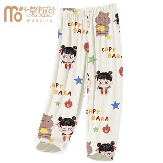 Modal Kinderpyjama Little Boy Dünne Sommerjunge mittelgroß und große Kinder Drei-teilige Heimkleidung Nezha Spring- und Sommeranzug 1H-ST-12347 170 17010 Größe (110-120) CM