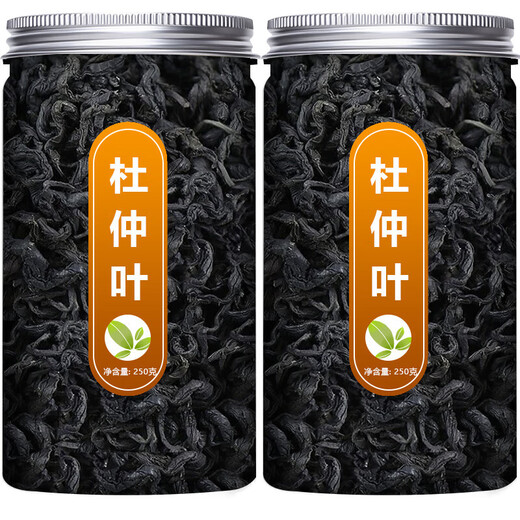 北京同仁堂原料杜仲叶茶泡水喝的功效杜仲嫩叶茶500克可搭配绞股蓝罗布麻茶 [1罐]杜仲叶(青钱柳)40g