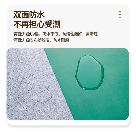 CLCEYPVC塑胶地板革2.0发泡革加厚耐磨防水防滑商用办公室幼儿园商场 2.0实心发泡革16802 1件 2X0.5M