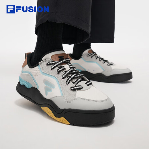 Filafusion Filafusion Herrenschuhe, Skateboardlebensschuhe, 2025 Sommer neue Kickboardschuhe, 2 Generation Canvas-Schuhe, Weiß, Weiß/Schwarz-Ba 40