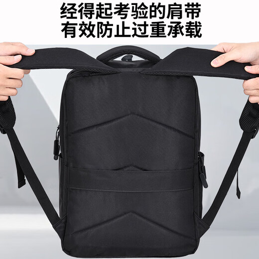 JEEP backpack men's computer bag large capacity backpack work commute business travel bag college student laptop bag