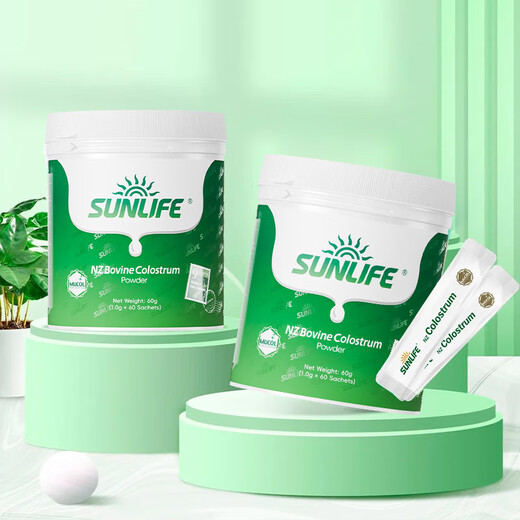 生命阳光纯牛初乳粉佳节送礼新西兰原装进年货礼盒孕妇中老年营养补充 纯牛初乳60袋【单罐装】