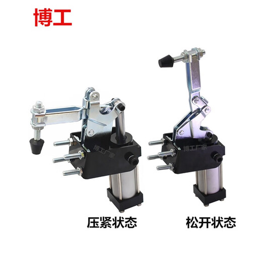 气缸夹紧器 气动夹快速夹钳GH 10101A 12050A 12130A 12265A GH-12130-A