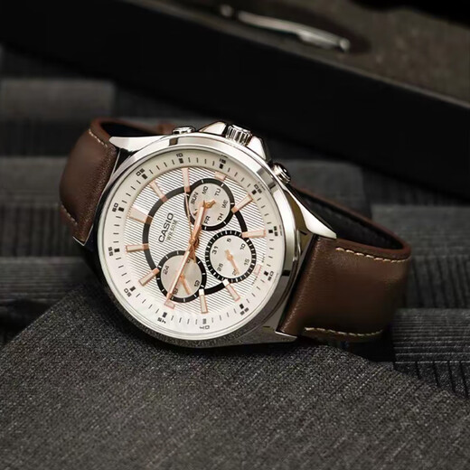 CASIO watch men's three-eye business casual student quartz Japanese and Korean watch New Year gift MTP-E303L-7AVD