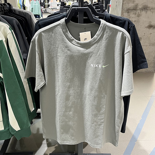 
Nike (NIKE) men's summer new sportswear printed short-sleeved training casual loose breathable round neck half-sleeved T-shirt HF6172-053 L