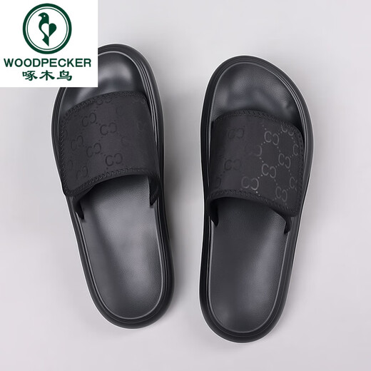 Woodpecker Slippers Summer 2025 Nouveaux chaussures de plage à la mode à la mode et entièrement mous