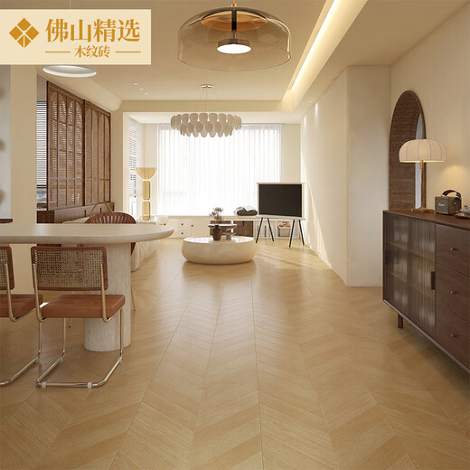 Foshan selected Japanese style 600x1200 soft velvet wood grain brick living room dining room bedroom floor tiles super white tiles S6227 600x1200