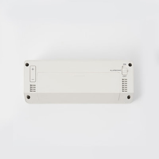 MUJI electronic clock (with loud alarm function) table-type luminous clock LAB7CC3S white length 149*width 53*height 56mm