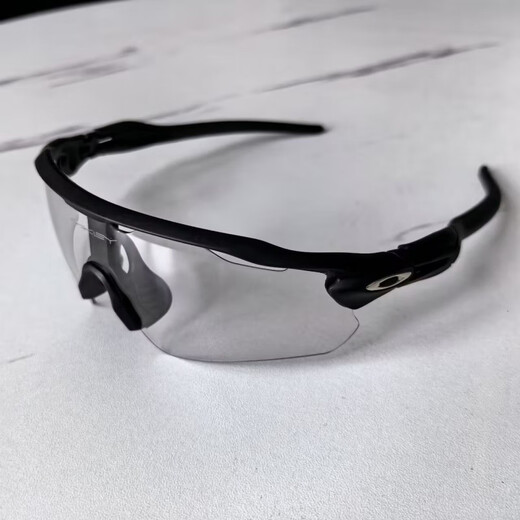 欧克利（OAKLEY）9275 偏光款骑行眼镜 运动太阳镜 户外钓鱼驾驶墨镜风镜 银黑框蓝片 眼镜+普通包装