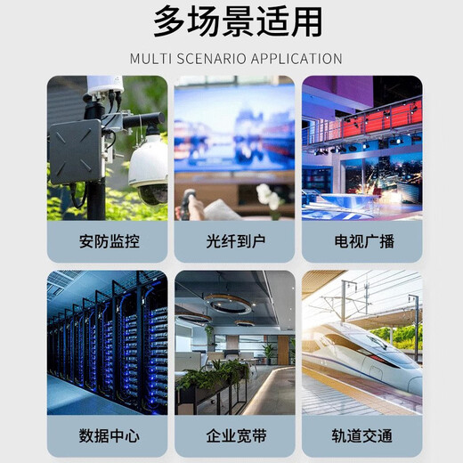 H3C New H3C Gigabit fiber optic transceiver pair single-mode single fiber one optical one electrical four electrical Gigabit photoelectric converter network high speed long distance transmission 3 kilometers 20KM Gigabit 3 kilometers FC01G-3A/FC04G-3B four ports