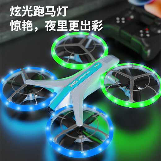 4DRC non-DJI mini drone HD aerial photography aircraft small toys for women boys remote control aircraft children's gift [6k aerial photography + optical flow hover] quadcopter aircraft 2 sets of batteries + remote control battery