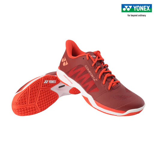 
YONEX Yonex Badminton Shoes SHBCFZ3 Carbon Plate 3D Power Pad Shock Absorbing Lightweight Sports Shoes 2025 New Crimson Red (239) 39 /24.5cm