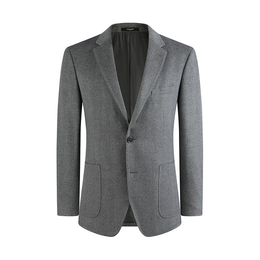Youngor 2025 new suit men's high-quality wool comfortable and crisp light gray 170/92A