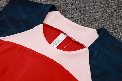 Opkll背心马竞2324足球服热身训练服红色球衣马竞足球短裤球迷版大码男 24马竞红(背心)993 S